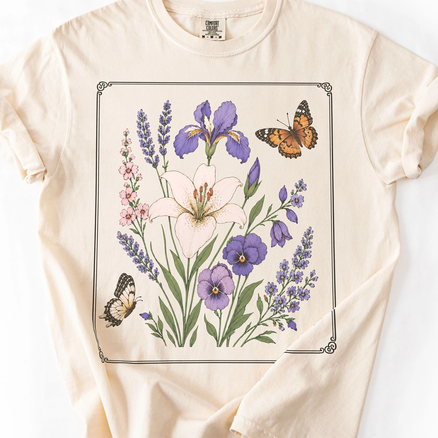 Lily and Iris Floral T-Shirt