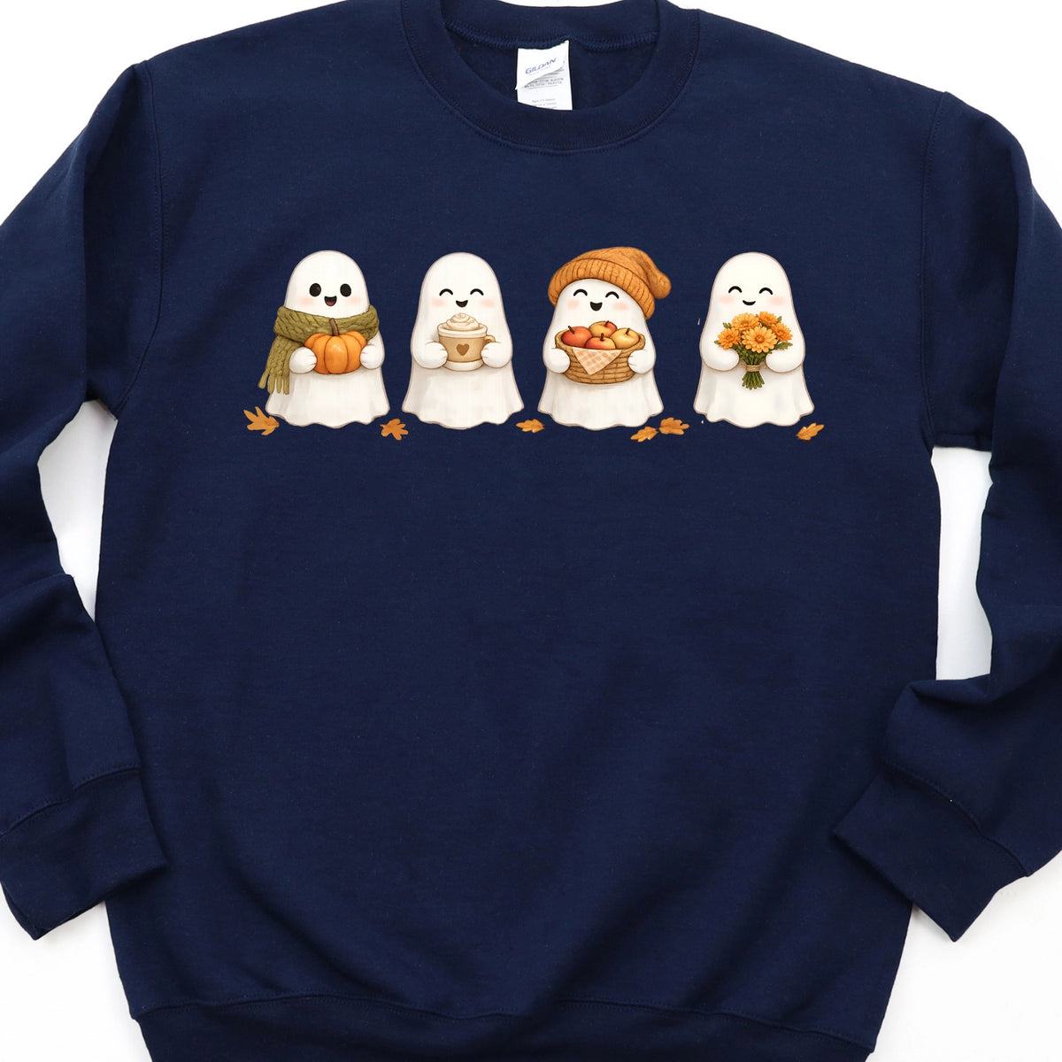 Four Cute Autumn Ghosts Sweatshirt