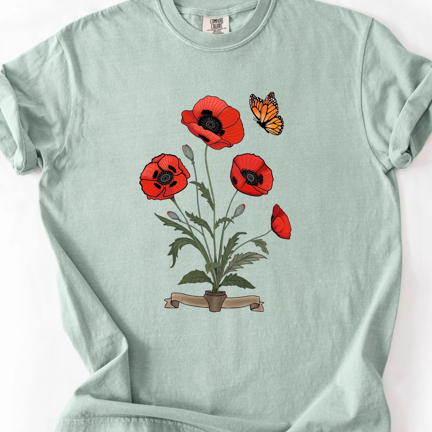Poppy Flower T-Shirt