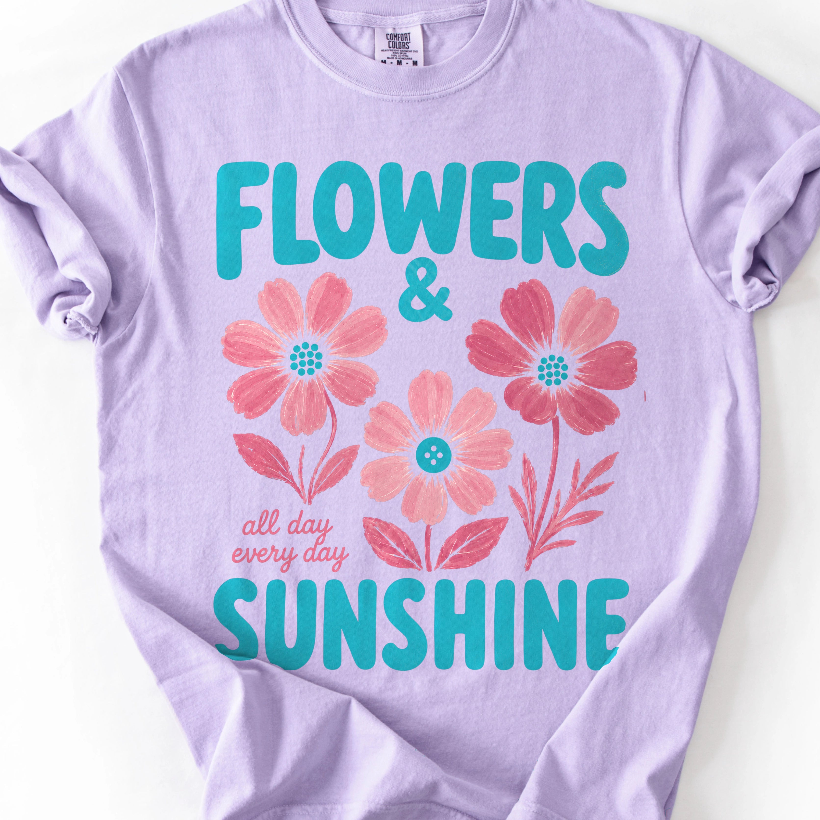 Flowers & Sunshine  T-Shirt