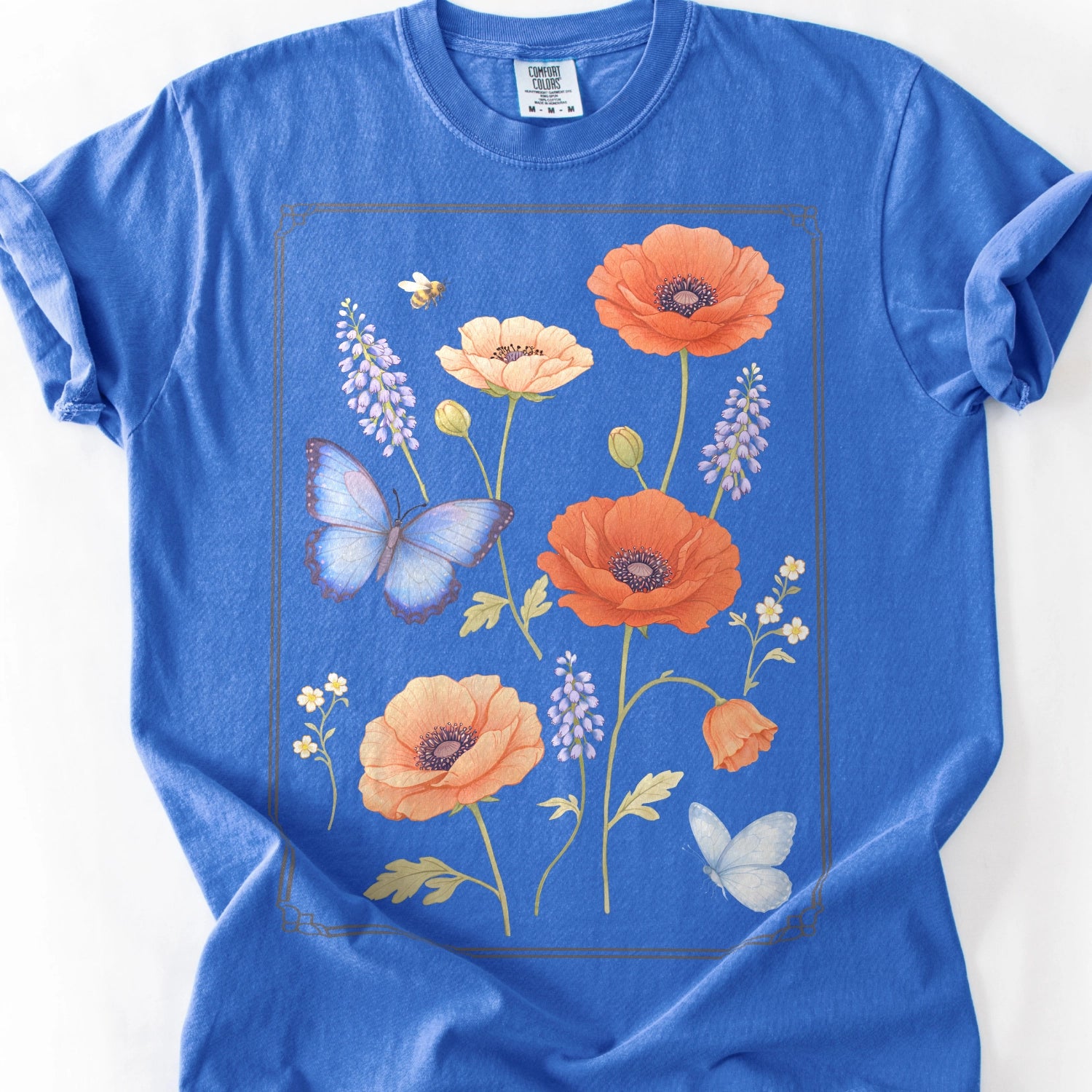 Floral Butterfly T-Shirt
